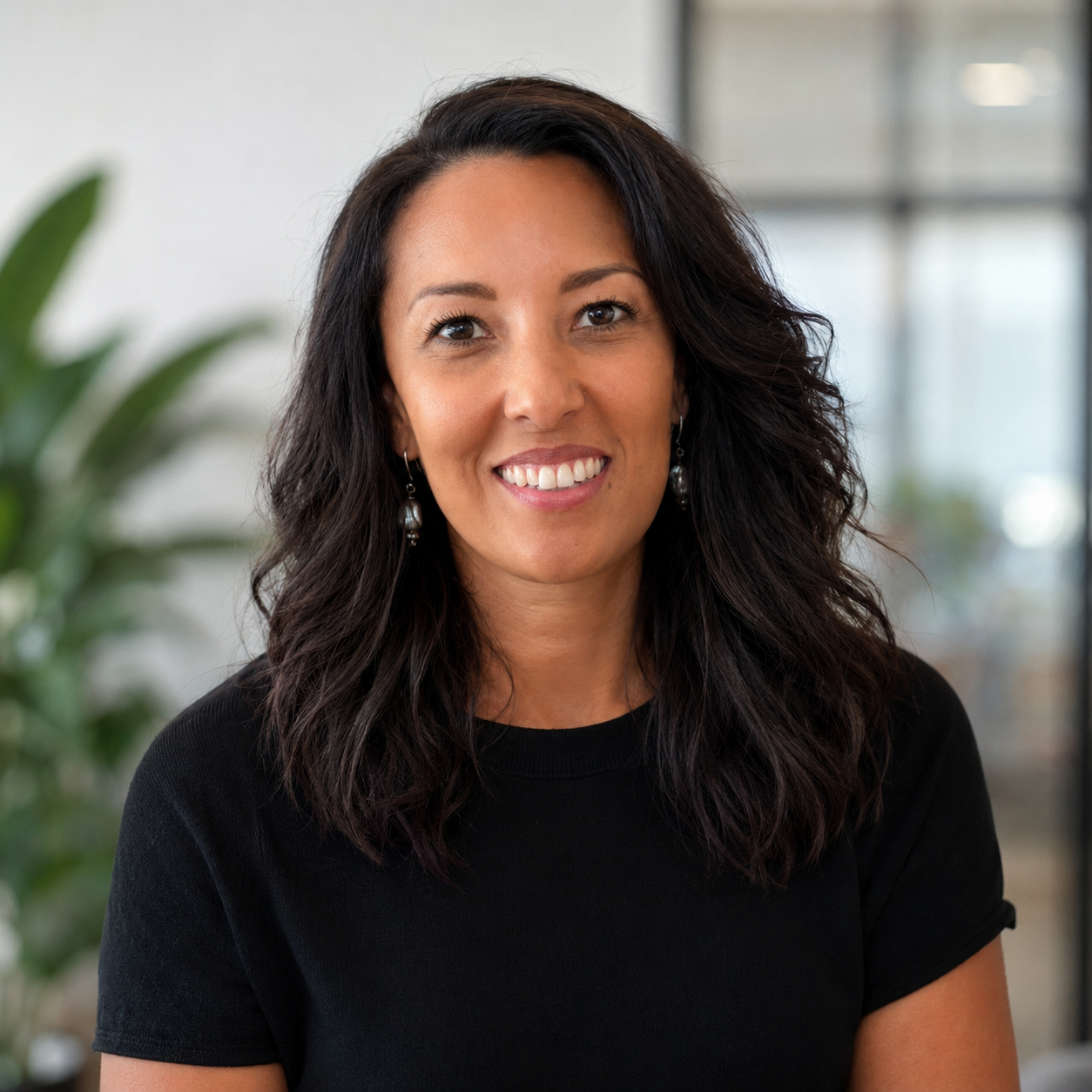 Portrait of Farida Gilmore, communication trainer and facilitator